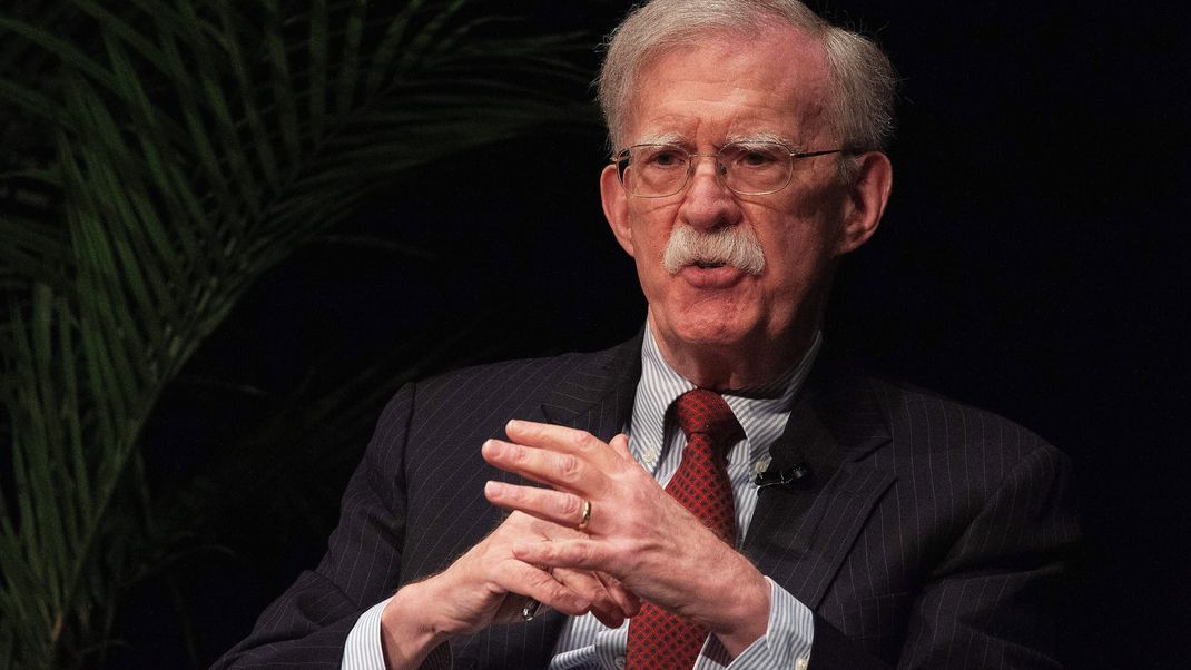 John Bolton, ehemaliger US-Sicherheitsberater, spricht beim The Texas Tribune Festival. Er ist heute ein Kritiker von US-Präsident Donald Trump.