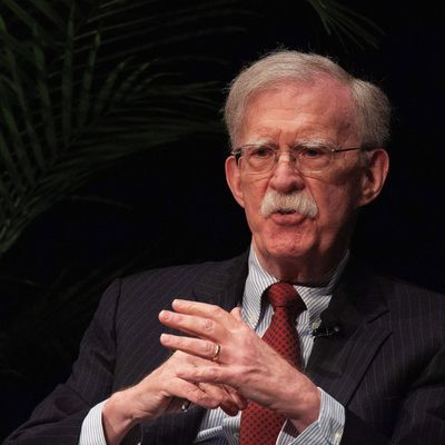 John Bolton, ehemaliger US-Sicherheitsberater, spricht beim The Texas Tribune Festival. Er ist heute ein Kritiker von US-Präsident Donald Trump.