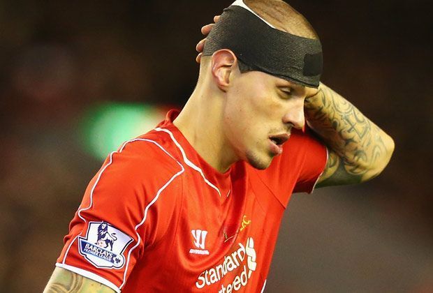 
                <strong>Martin Skrtel: Erst Kopfwunde, dann Torschütze</strong><br>
                ... und spielt mit Turban weiter! Allein das feiern die Fans des FC Liverpool schon mit Standing Ovations. Und ahnen nicht, dass es noch besser kommen soll.
              