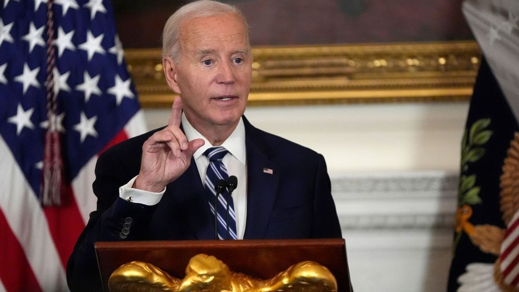 US-Präsident Joe Biden spricht über die verheerenden Brände.