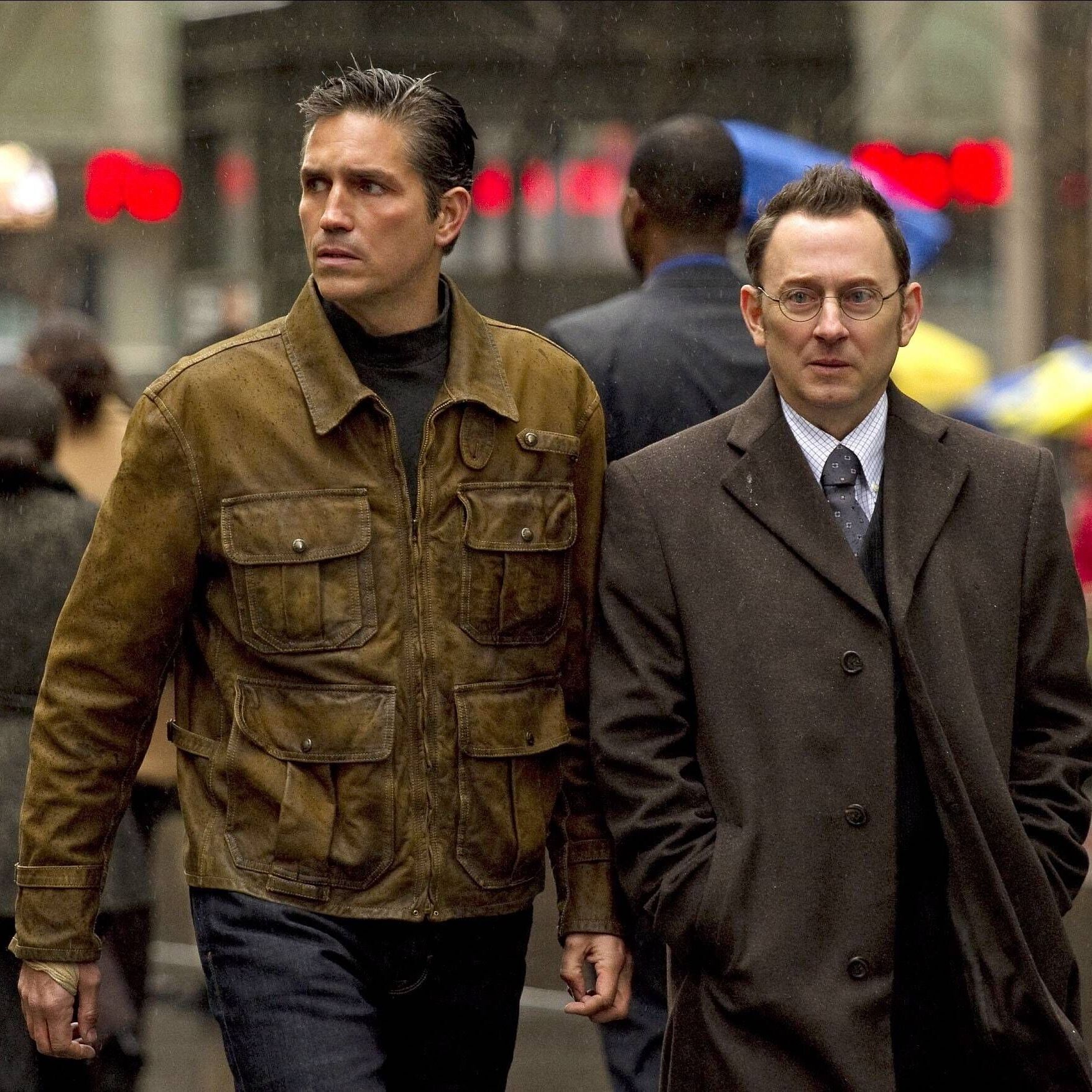 Jim Caviezel und Michael Emerson in der Serie "Person of Interest".