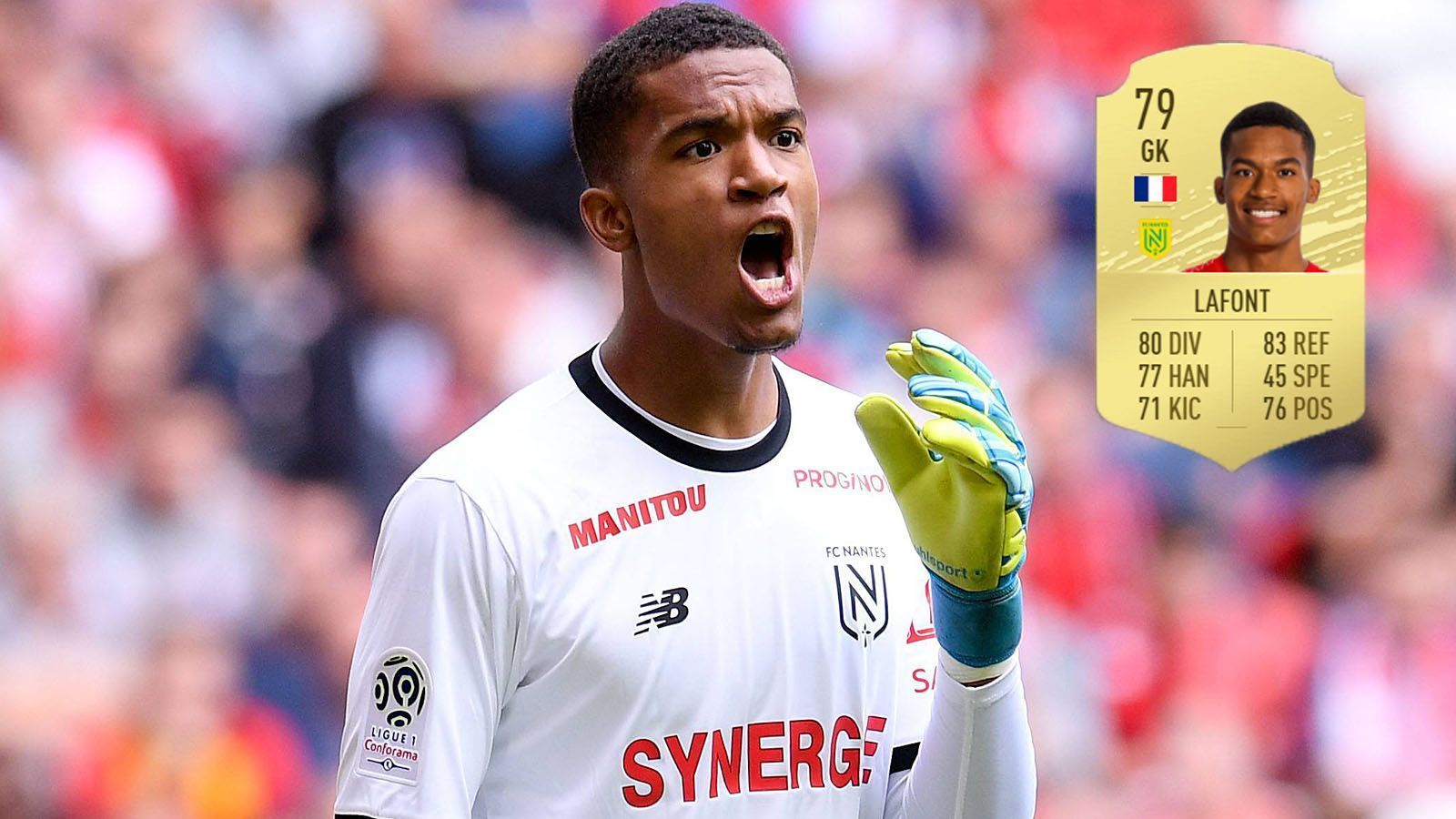 
                <strong>Torwart: Alban Lafont (+9/FC Nantes)</strong><br>
                Spielstärke: 79Potenzial: 88 (+9)
              