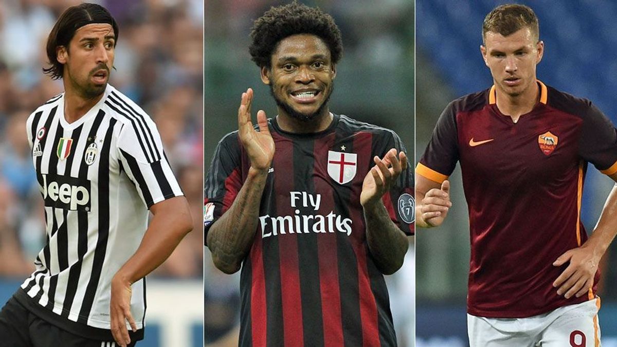 Khedira Luiz Adriano Dzeko