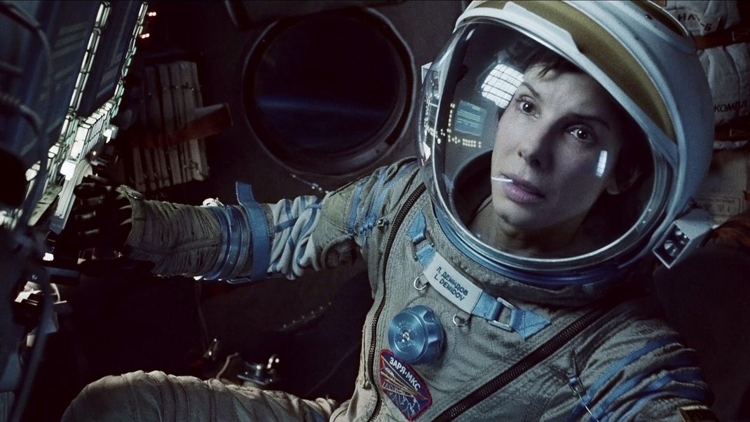 Sandra Bullock im Film "Gravity".