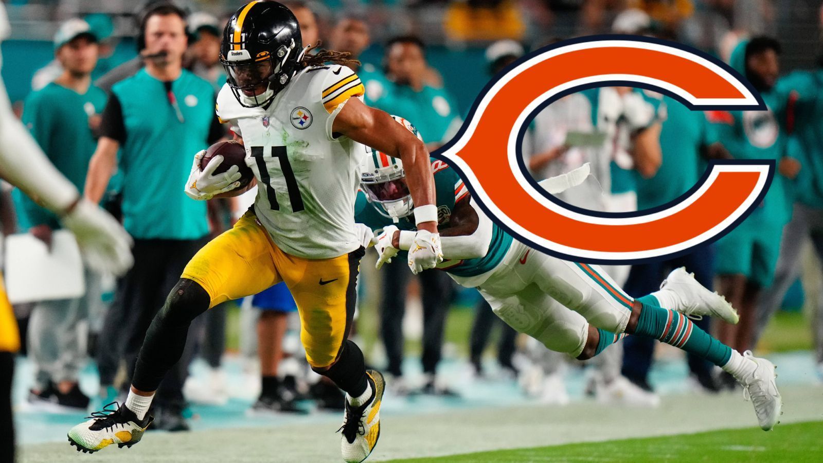 
                <strong>Chase Claypool (Wide Receiver)</strong><br>
                Die Chicago Bears erhalten: WR Chase ClaypoolDie Pittsburgh Steelers erhalten: 2023 2nd Round Pick
              