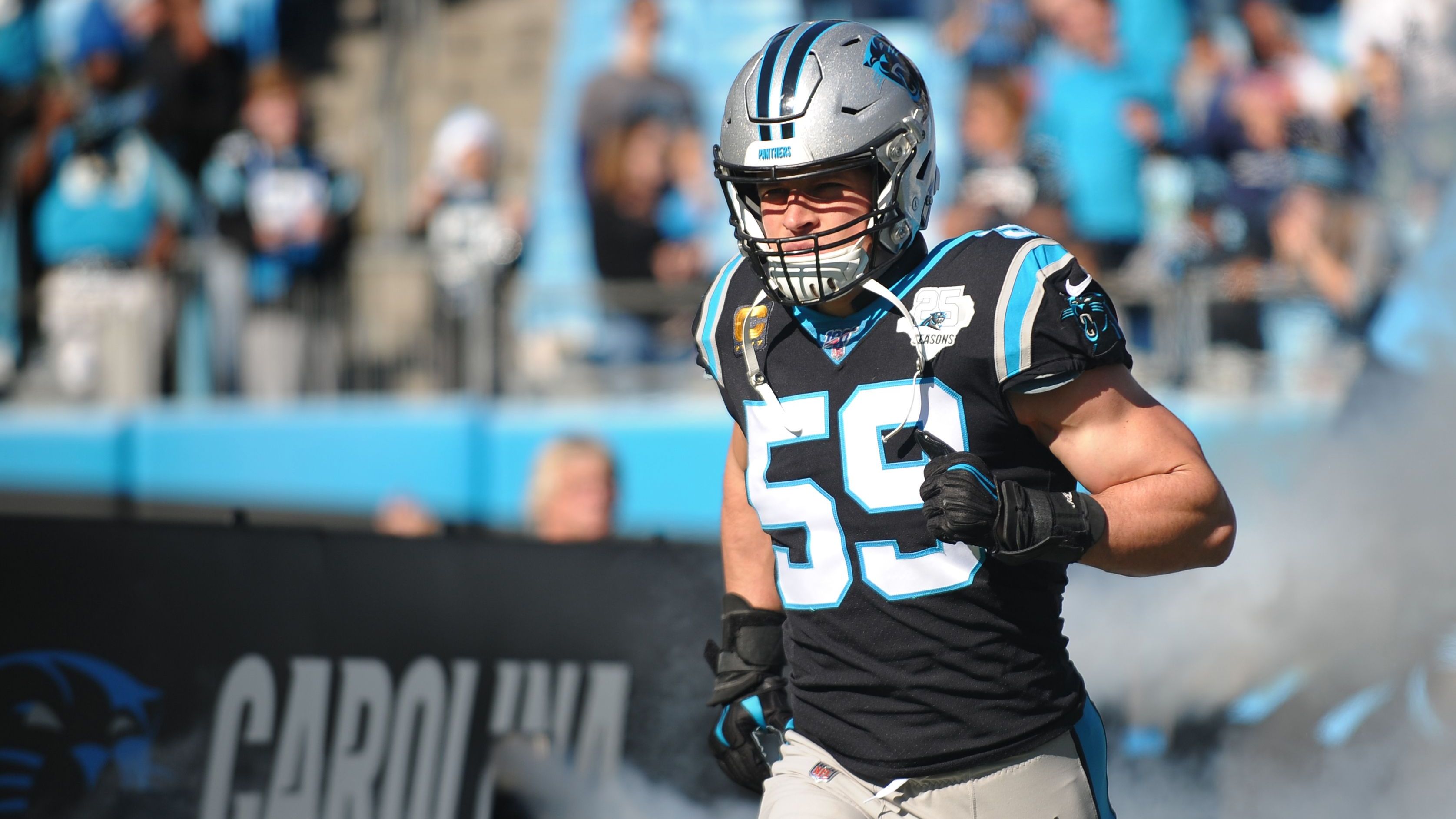 <strong>Luke Kuechly (Linebacker)</strong><br>- Team: Carolina Panthers