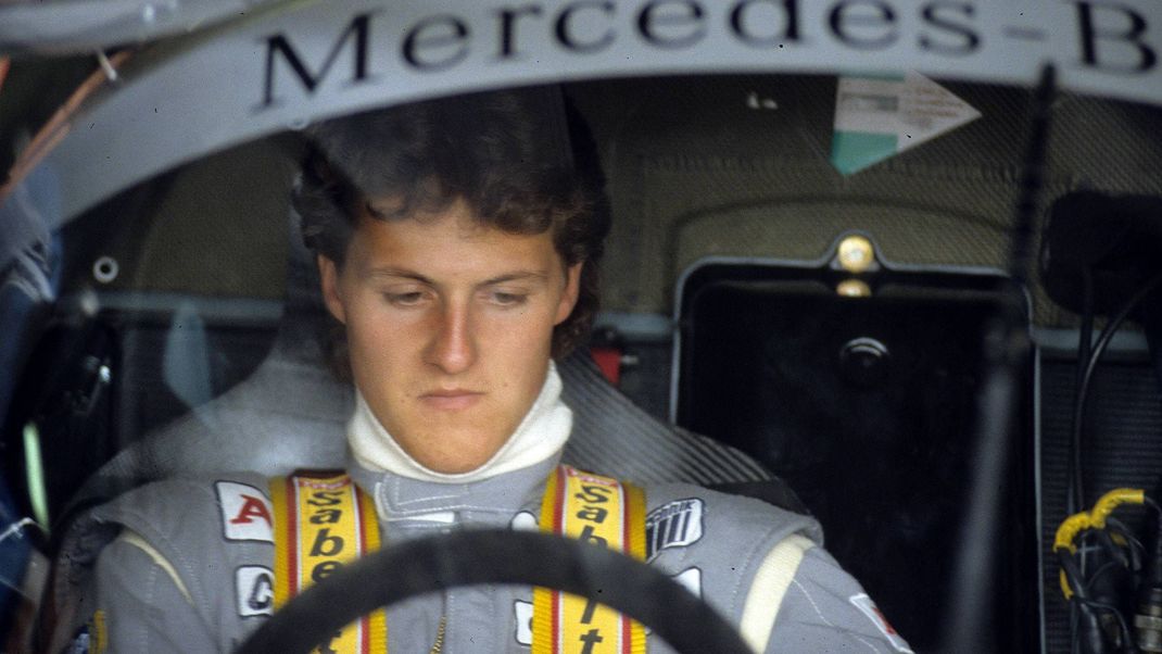 Michael Schumacher 1990 im Mercedes-Junior-Team des Schweizers Peter Sauber. Copyright Thomas Pakusch