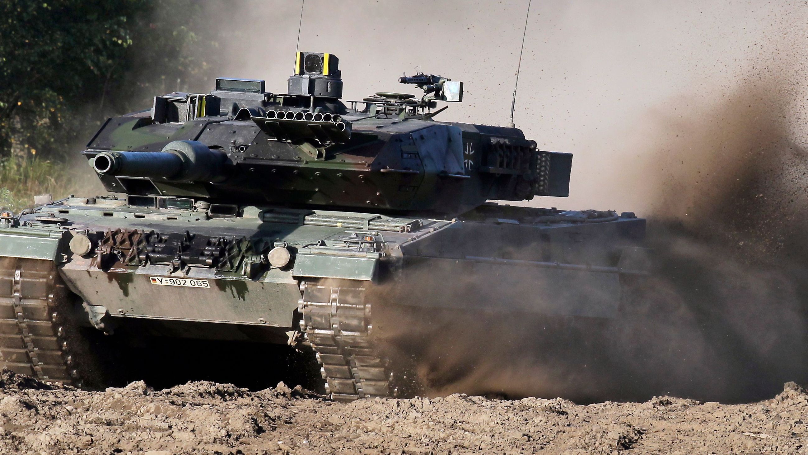 Die Ukraine kündigt eine Frühjahrsoffensive - auch mit deutschen Panzern - an