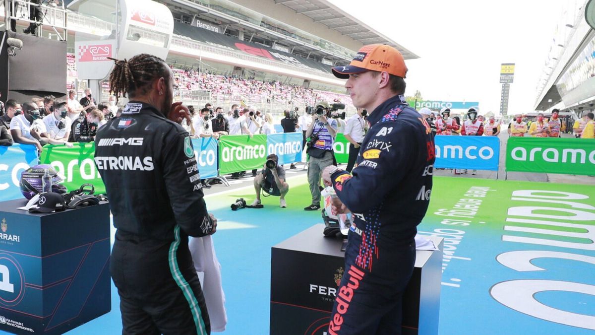 Hamilton und Verstappen