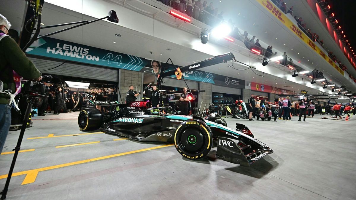 Lewis Hamilton ganz vorne