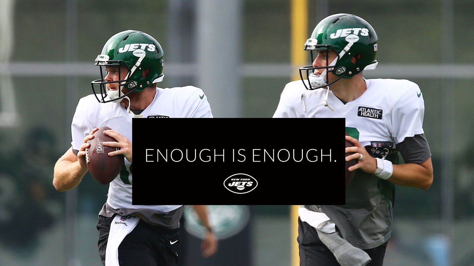 
                <strong>New York Jets</strong><br>
                Ähnlich wie die Chargers haben auch die New York Jets genug von den rassistischen Gewalttaten in den USA. Die Mannschaft um Quarterback Sam Darnold (li.) sagte eine geplante Trainingseinheit ab und äußerte sich klar mit den Worten "genug ist genug!"
              