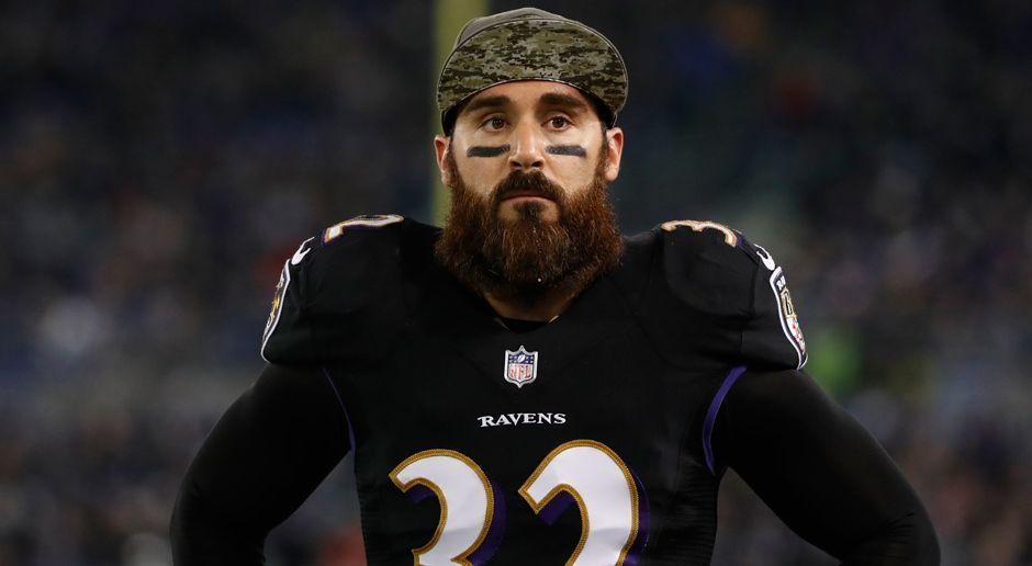 
                <strong>AFC: Safeties</strong><br>
                Eric Weddle (Bild; Baltimore Ravens)Reshad Jones (Miami Dolphins)Kevin Byard (Tennessee Titans) - ersetzt Micah Hyde (Buffalo Bills)
              