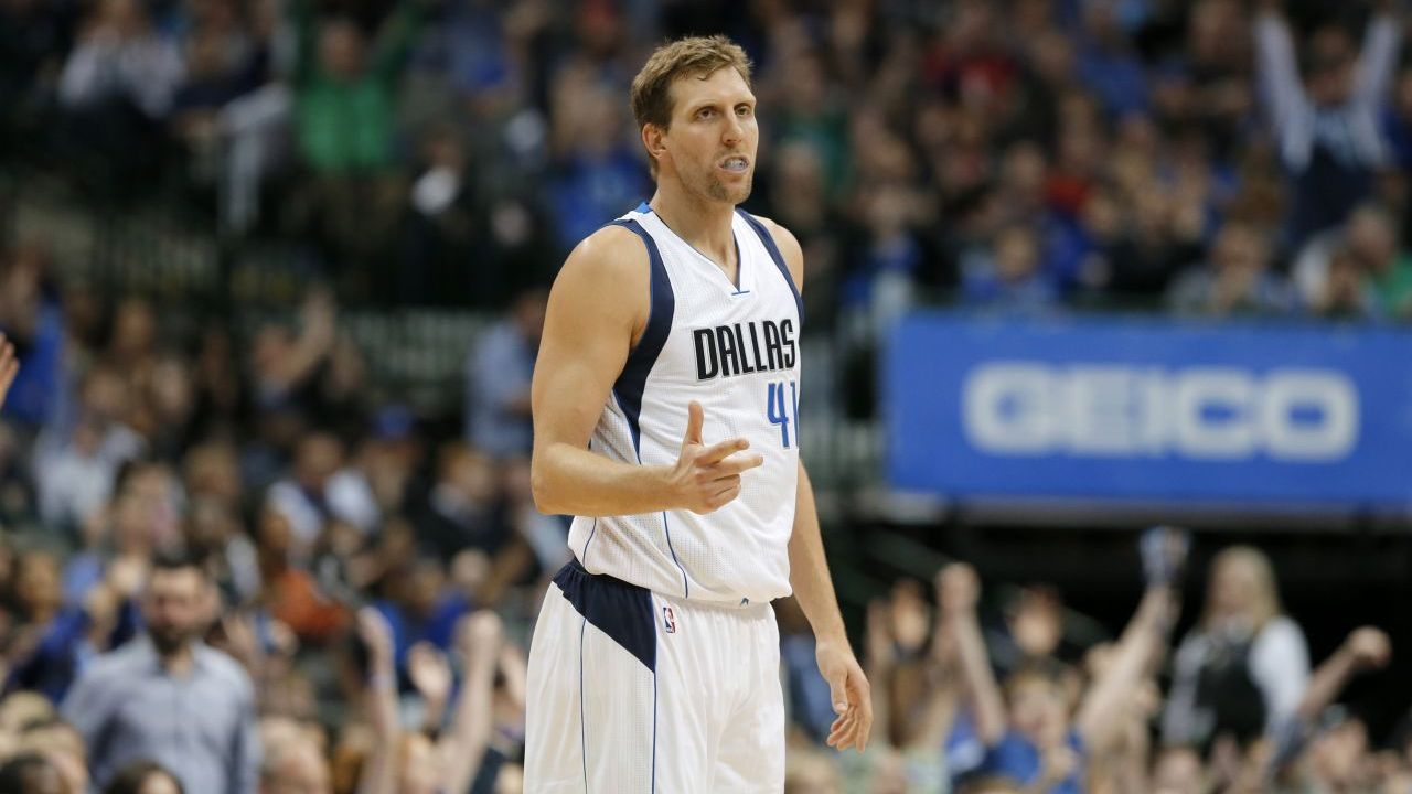 Basketballspieler Dirk Nowitzki