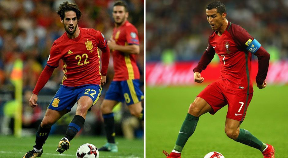 
                <strong>Portugal gegen Spanien (15. Juni um 20 Uhr)</strong><br>
                Europameister gegen Ex-Weltmeister: Das Nachbarschaftsduell zwischen Portugal und Spanien könnte zu einem der ersten WM-Highlights werden. Immerhin stehen in dem Top-Duell etliche Spitzenfußballer auf den Platz: Man denke nur an Cristiano Ronaldo, Isco, Andres Iniesta oder Sergio Ramos. Bleibt nur zu hoffen, dass die beiden Mannschaften in ihrem ersten Gruppenspiel nicht auf Risikovermeidung bedacht sind. 
              