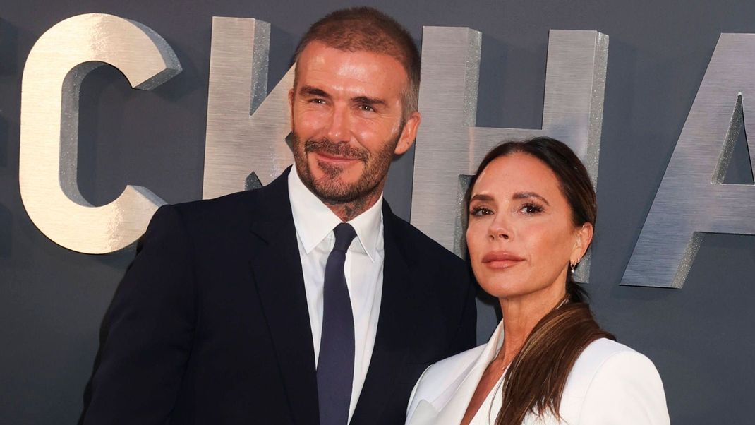 Natural Beauties: David und Victoria Beckham bei der Premiere seiner kürzlich erschienenen Doku.