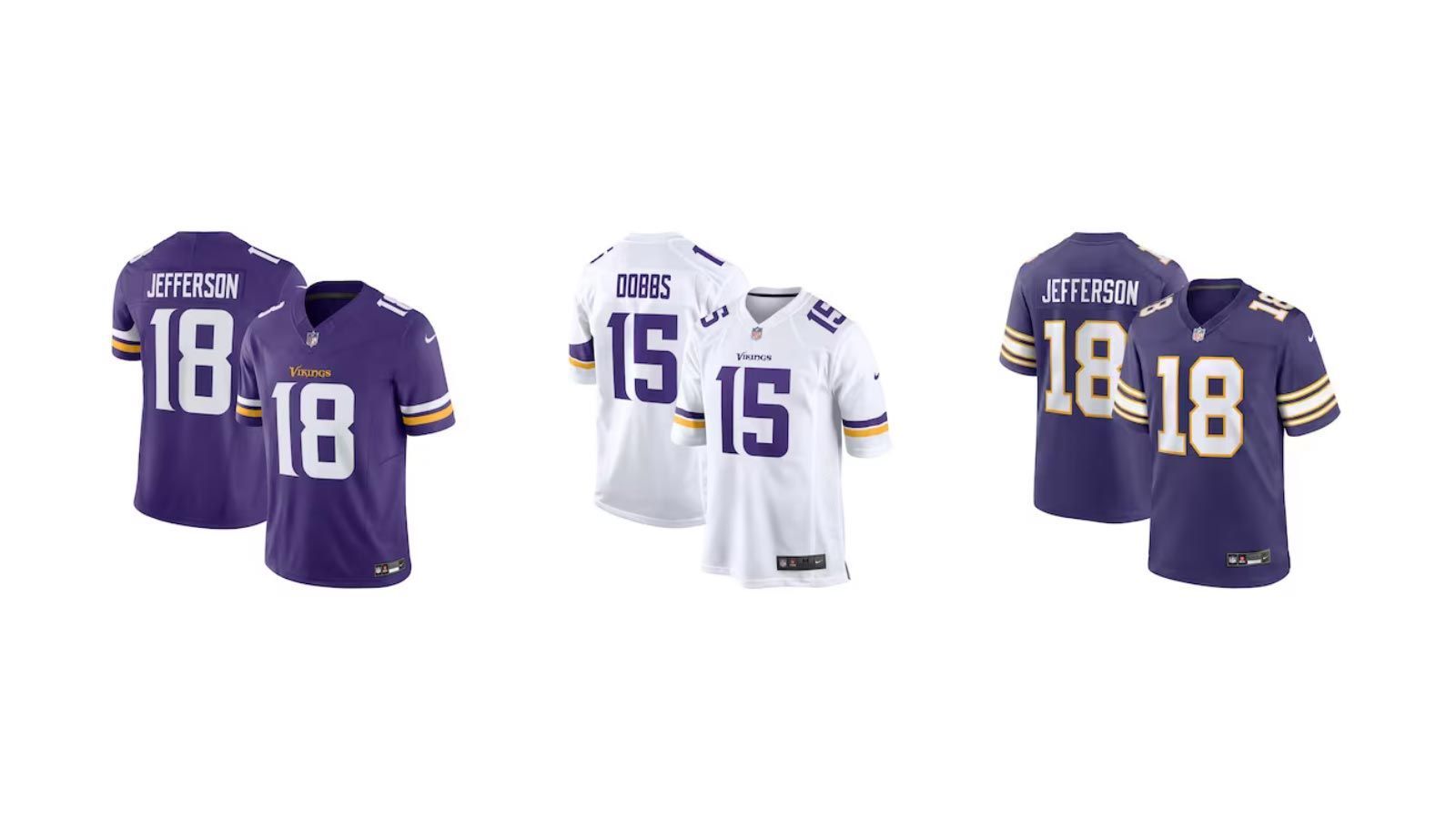 <strong>Minnesota Vikings</strong><br>
                Team-Farben: Violett, Gold und Weiß

