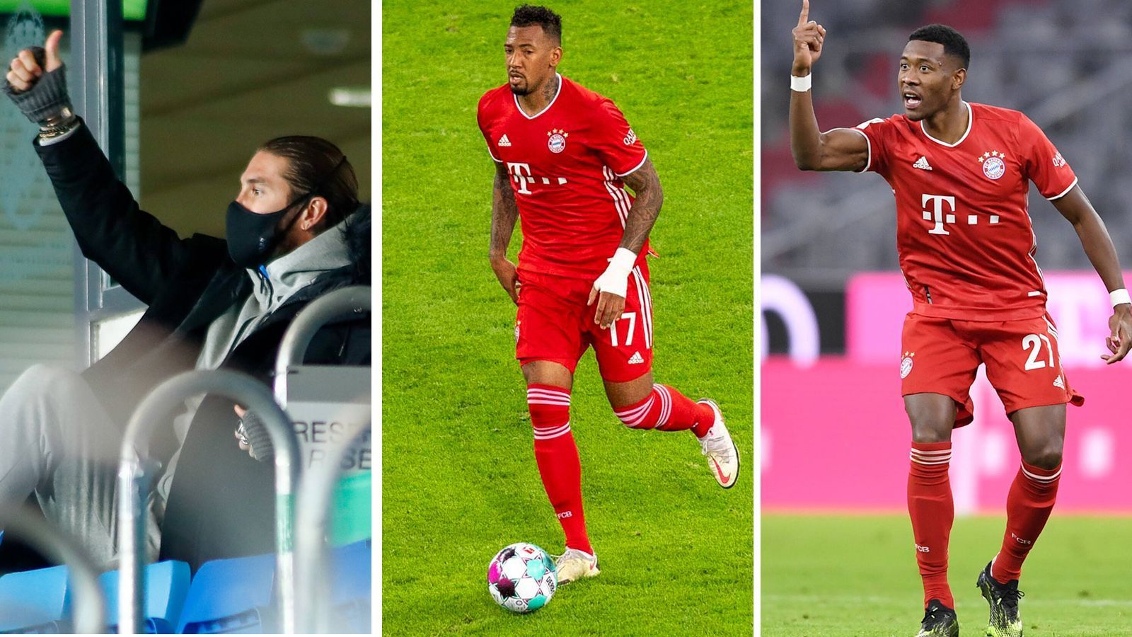 
                <strong>Ramos, Alaba und Co: Großes Abwehr-Domino im Sommer?</strong><br>
                Der Sommer 2021 könnte auf dem Transfermarkt ein ganz besonderer werden. Neben den finanziellen Auswirkungen durch die Corona-Pandemie könnten auch zahlreiche Spieler ablösefrei den Klub wechseln. Vor allem in der Abwehr deutet sich ein hochkarätiges Domino an. ran.de skizziert ein mögliches Szenario bei den Defensivspielern.
              