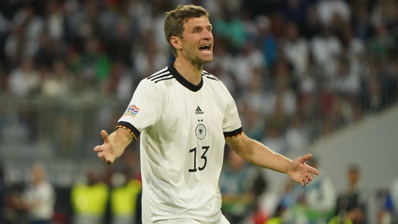 
                <strong>Thomas Müller</strong><br>
                Kommt in der 78. Minute für Musiala ins Spiel. ran-Note: ohne Bewertung
              