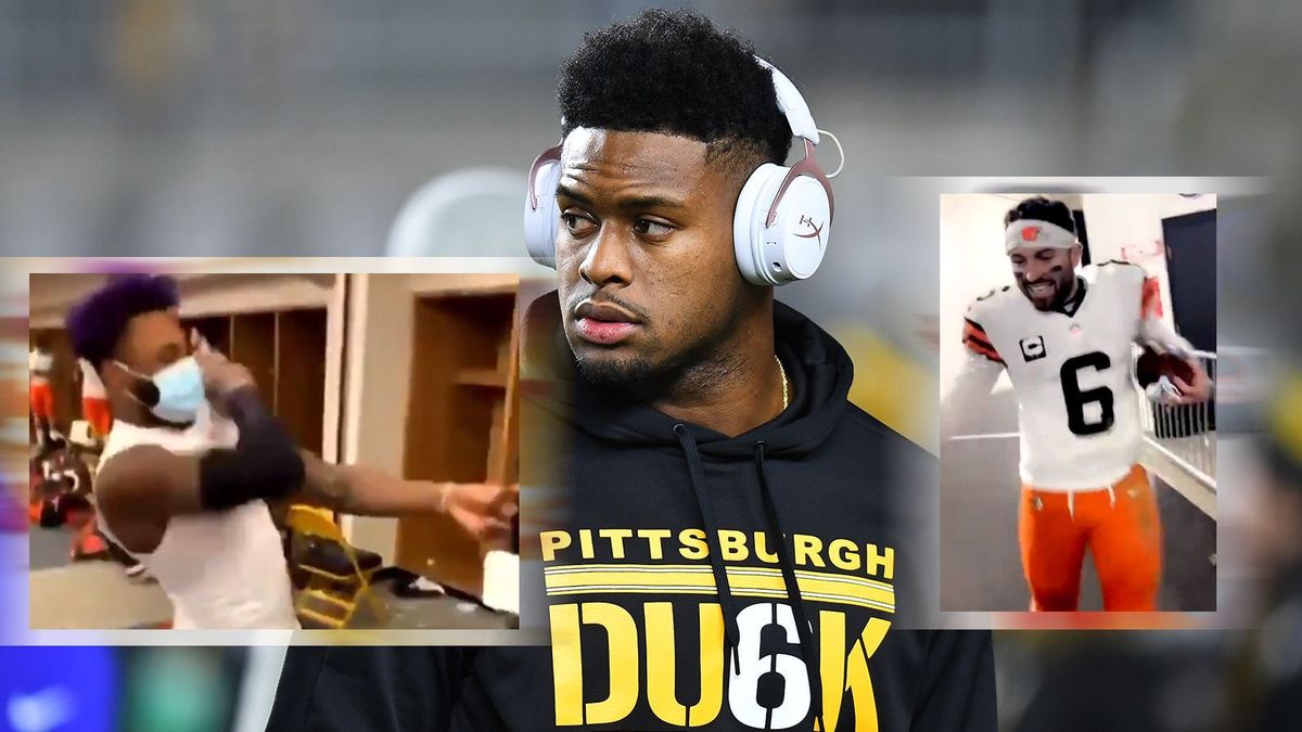Browns nehmen Smith-Schuster aufs Korn 