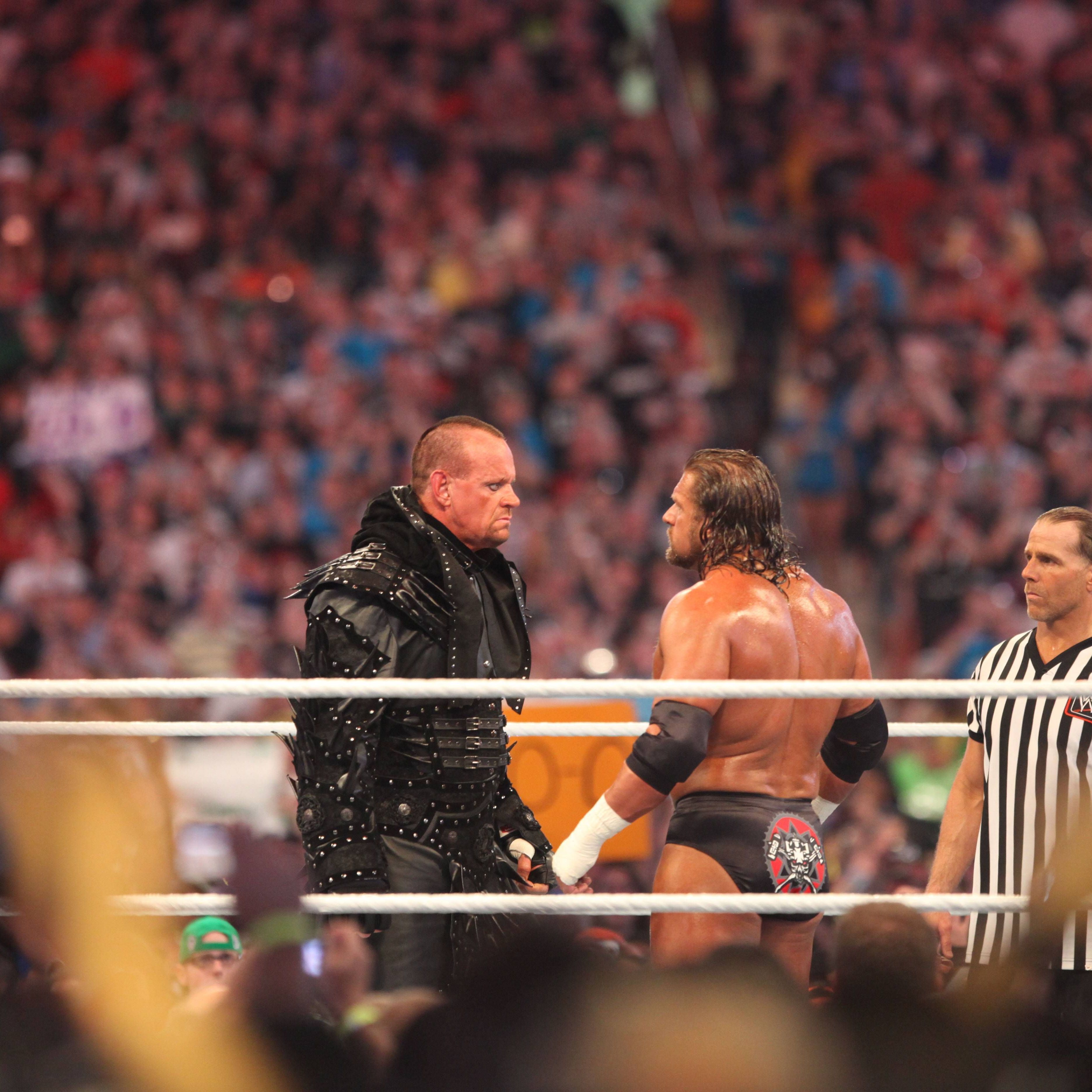 The Undertaker und Triple H bei "WWE Legends"
