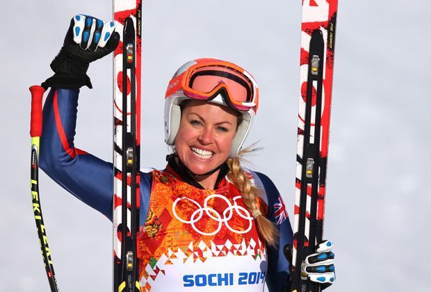 
                <strong>Chemmy-Alcott (Großbritannien)</strong><br>
                Sie gilt als die beste britische Skirennläuferin. In Sotschi konnte die hübsche Britin jedoch keine Medaille mit nach Hause nehmen.
              