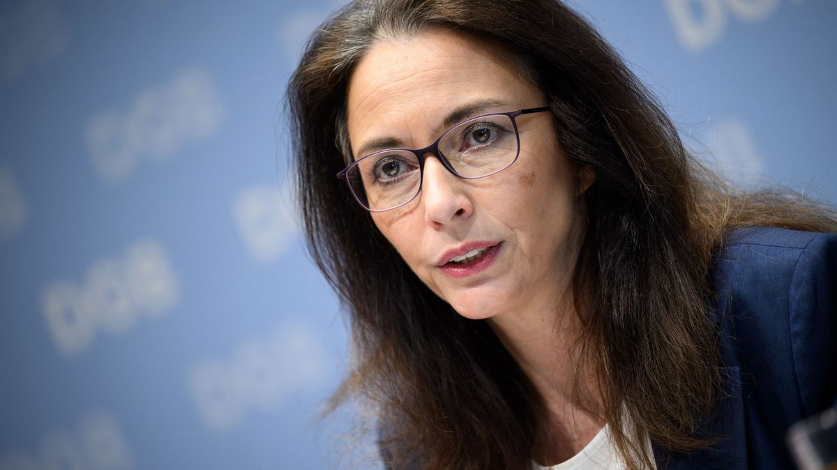 Yasmin Fahimi, Vorsitzende des Deutschen Gewerkschaftsbundes (DGB), glaubt, dass die FDP-Steuerpläne die Vollzeitarbeit verdrängen.