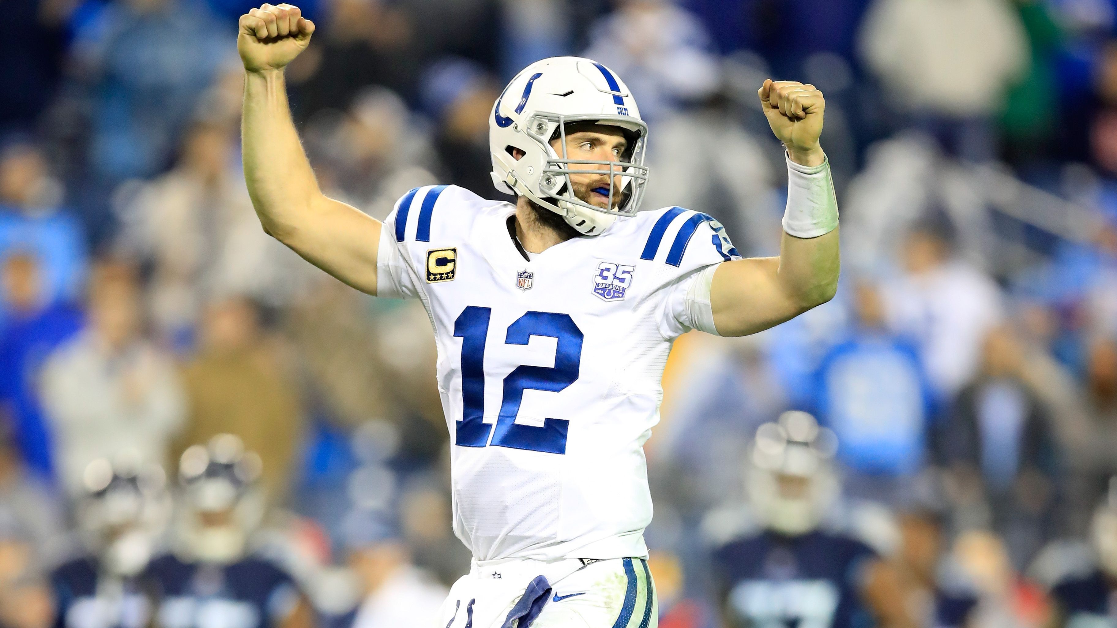 <strong>Indianapolis Colts: Andrew Luck (2018; 39 TDs)</strong><br>Absurd eigentlich, dass Andrew Luck nach einer so starken Saison 2018 überraschend aufhörte. Seine zahlreichen schweren Verletzungen aber hatten ihm seine Motivation geraubt. Anthony Richardson soll seine sportlichen Fußstapfen ausfüllen.