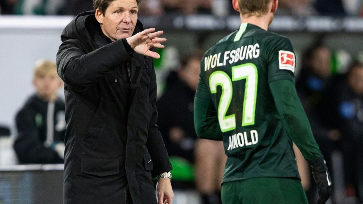Coach Glasner (l.) und Arnold