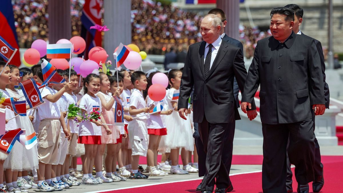 Wladimir Putin und Kim Jong-un