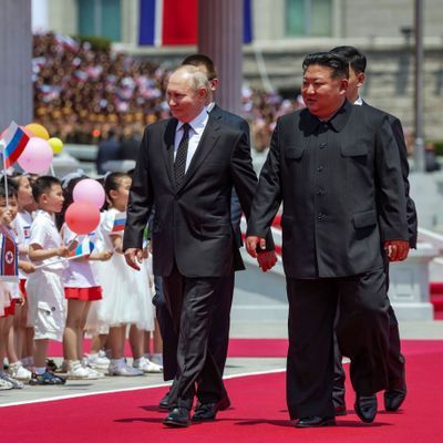 Wladimir Putin und Kim Jong-un