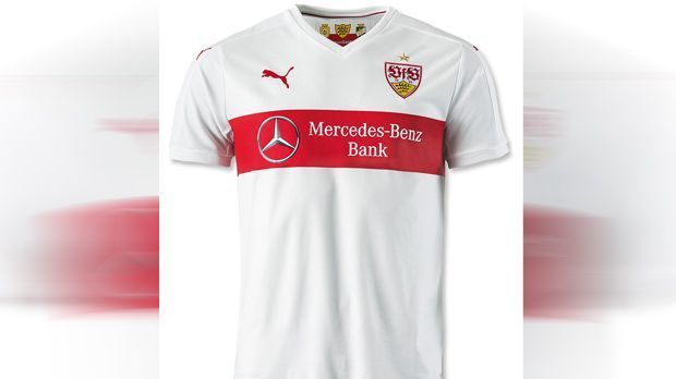 
                <strong>13. Platz: VfB Stuttgart</strong><br>
                13. Platz: VfB Stuttgart. Keine Überraschungen. Der bekannte Brustring läuft nun wieder traditionell im Rücken weiter. Der Polokragen der letzten Saison wurde zum Glück durch einen sportlichen V-Ausschnitt ersetzt. Das Auswärtstrikot in Rot mit dunkelrotem Bruststreifen passt hier prima ins Konzept. 
              