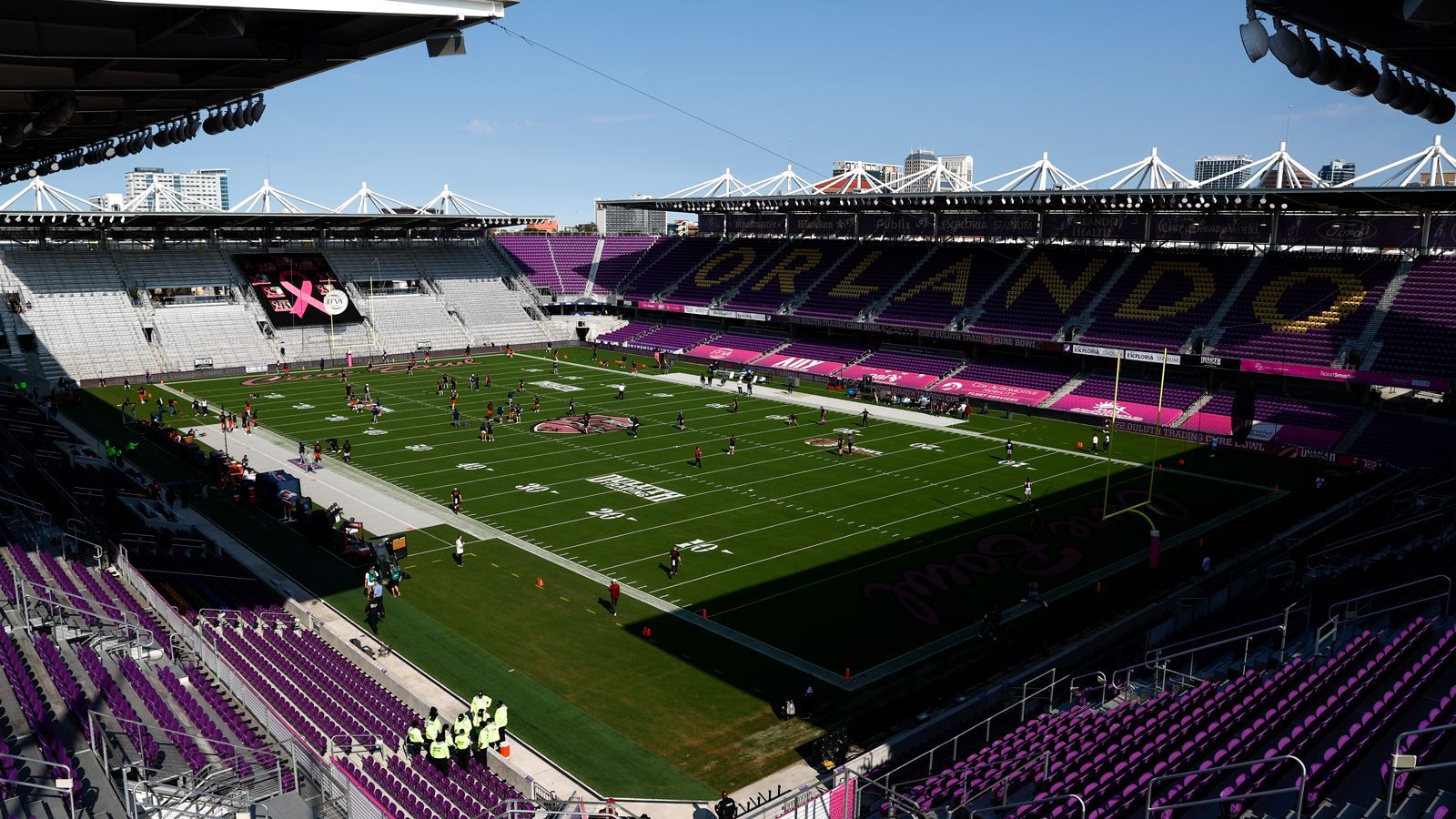 <strong>Exploria Stadium (Orlando, Florida) - Kapazität: 25.500</strong><br>Auch ein "echtes" Fußballstadion. Der Orlando City SC ist hier beheimatet.