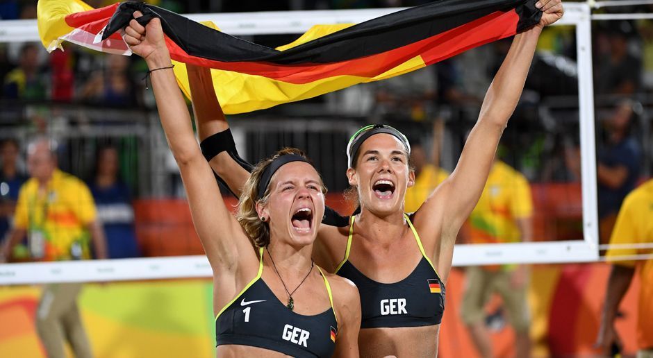 
                <strong>Laura Ludwig und Kira Walkenhorst: (Beachvolleyball/Gold)</strong><br>
                Laura Ludwig und Kira Walkenhorst: Gold im Beachvolleyball.
              