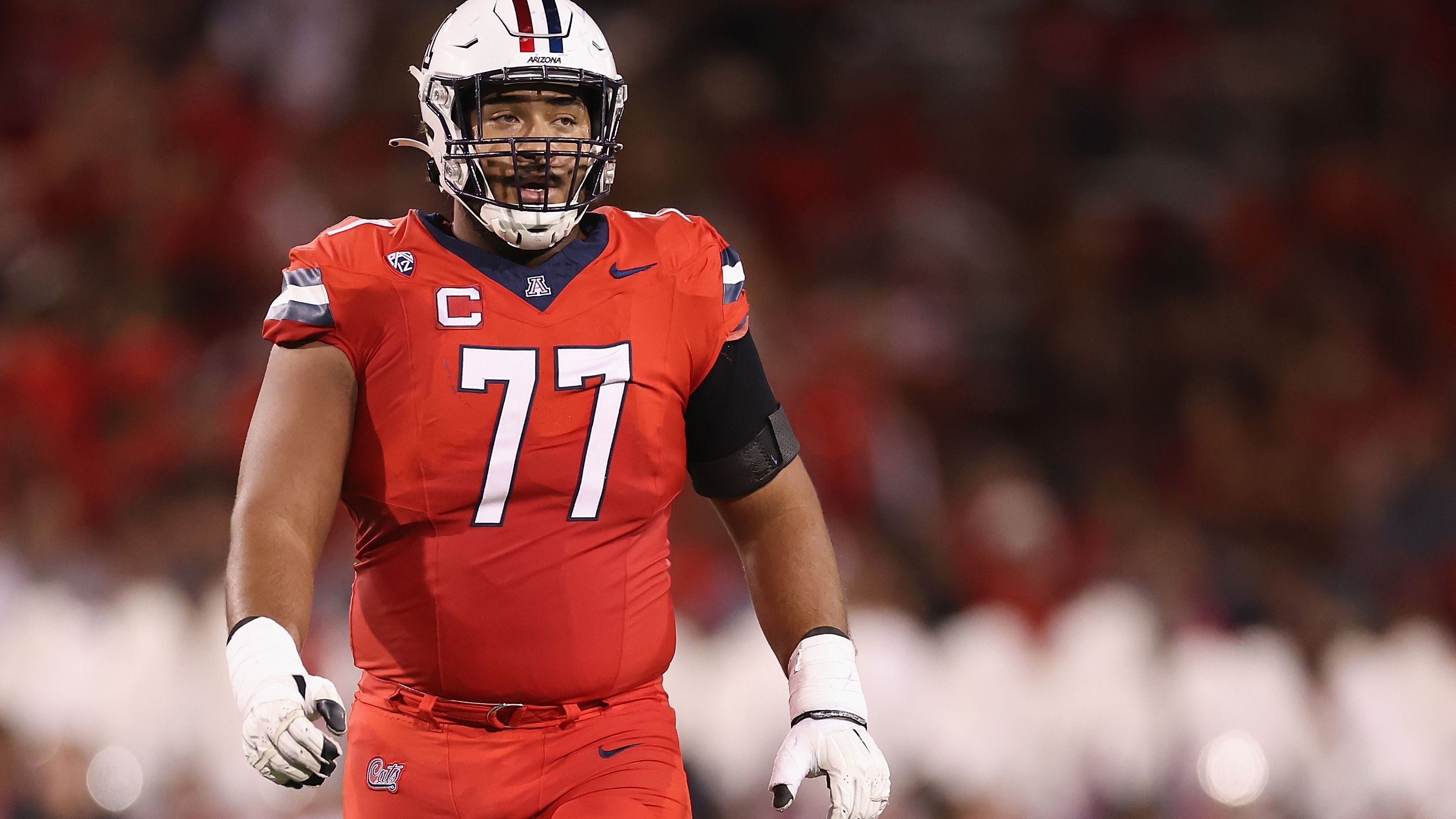 <strong>Pick 25: Green Bay Packers</strong><br>Jordan Morgan, Tackle - Arizona