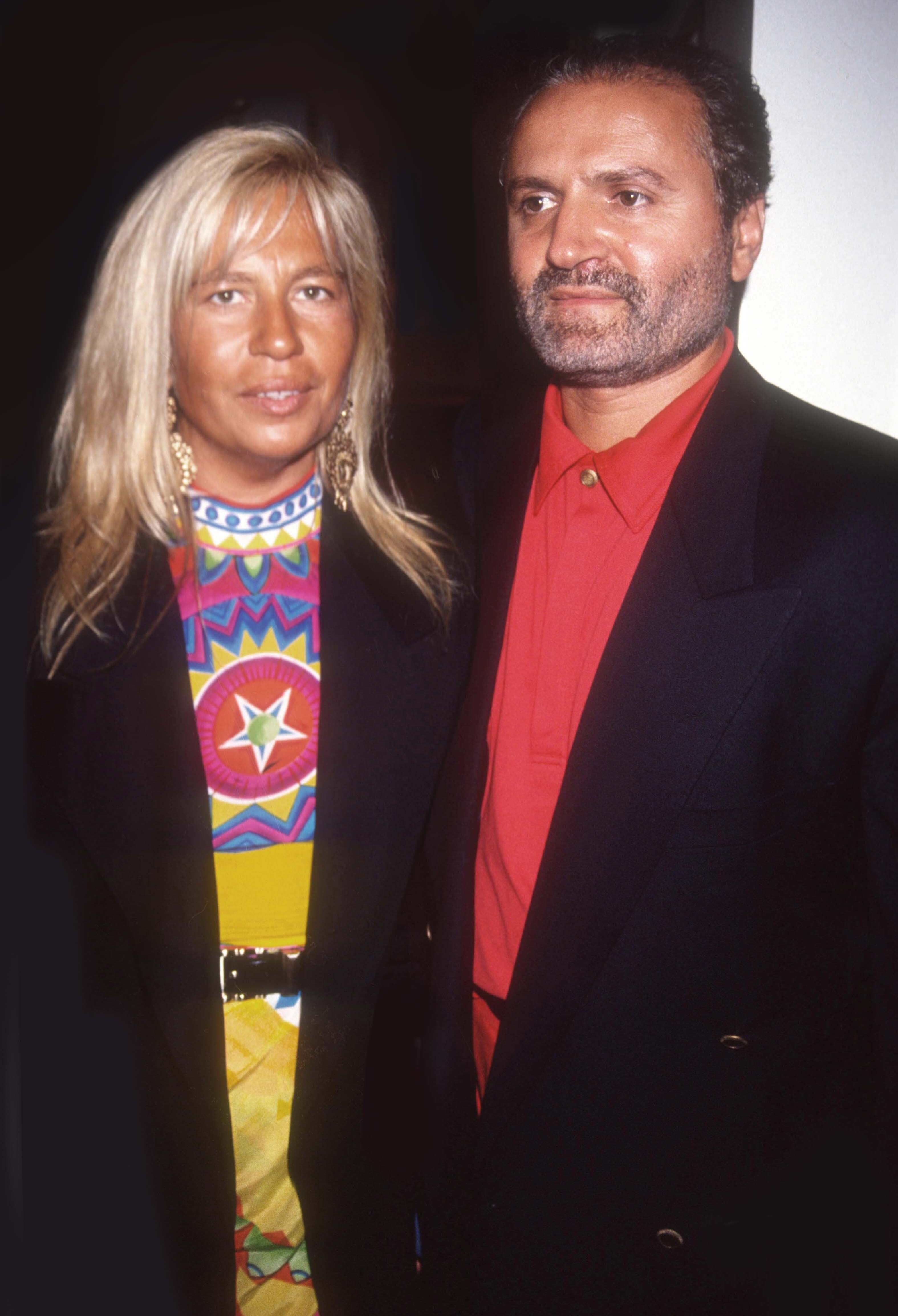 Gianna Versace und Donatella Versace 1991