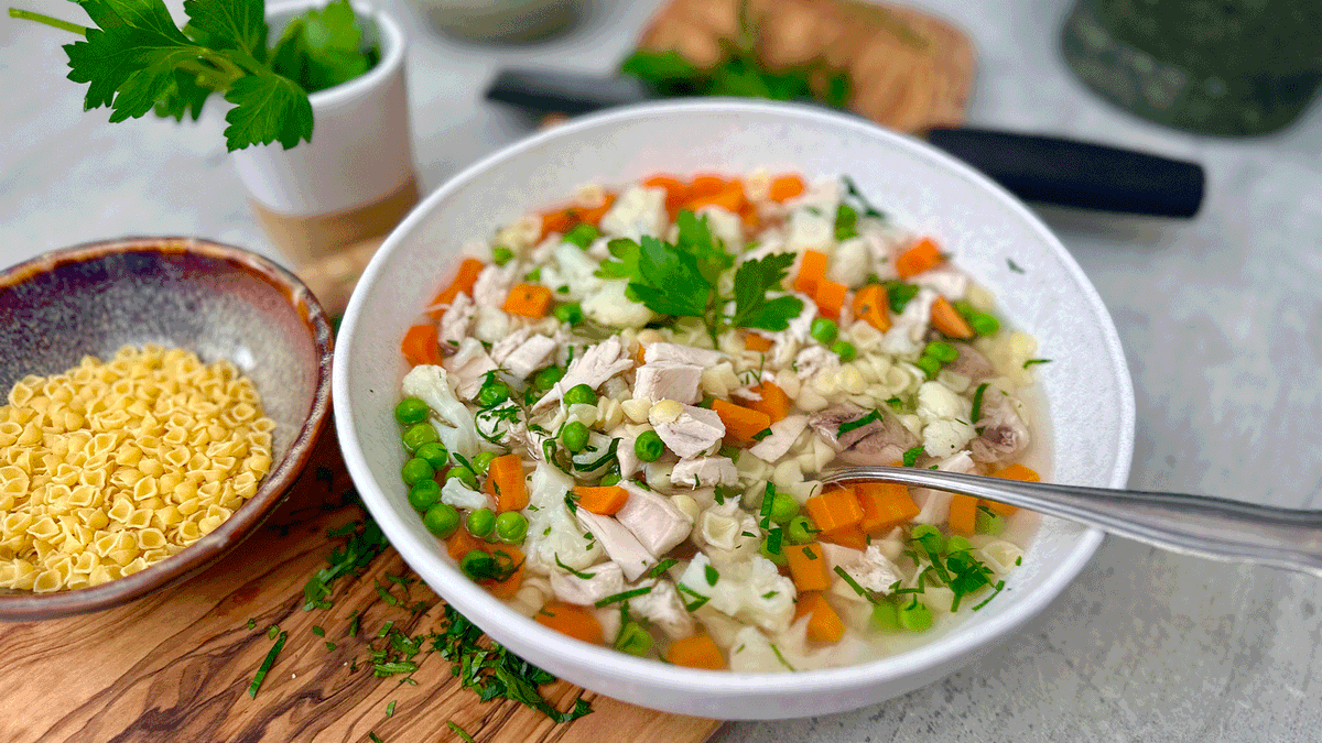 Hühnersuppe