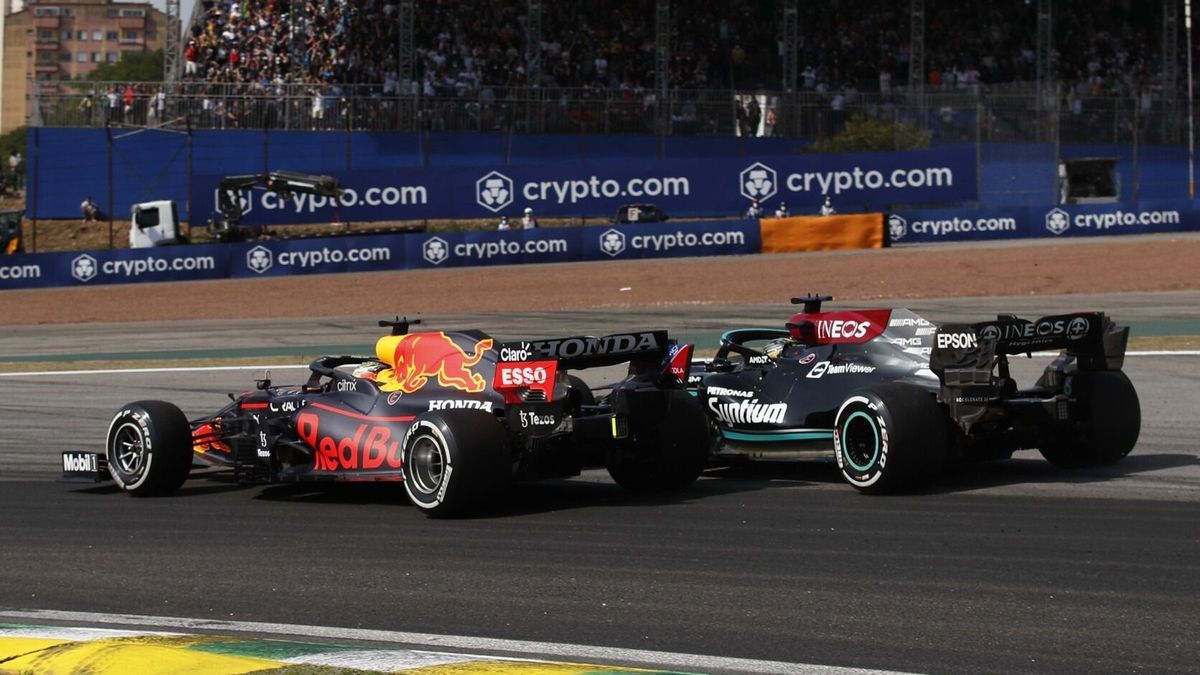 Zwischen Max Verstappen und Lewis Hamilton wurde es wieder eng