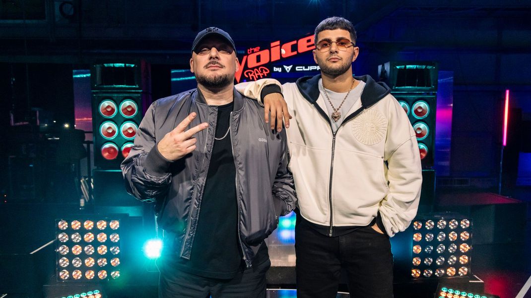 Die Coaches Kool Savas und Dardan sind bereit für die Rap-Talente