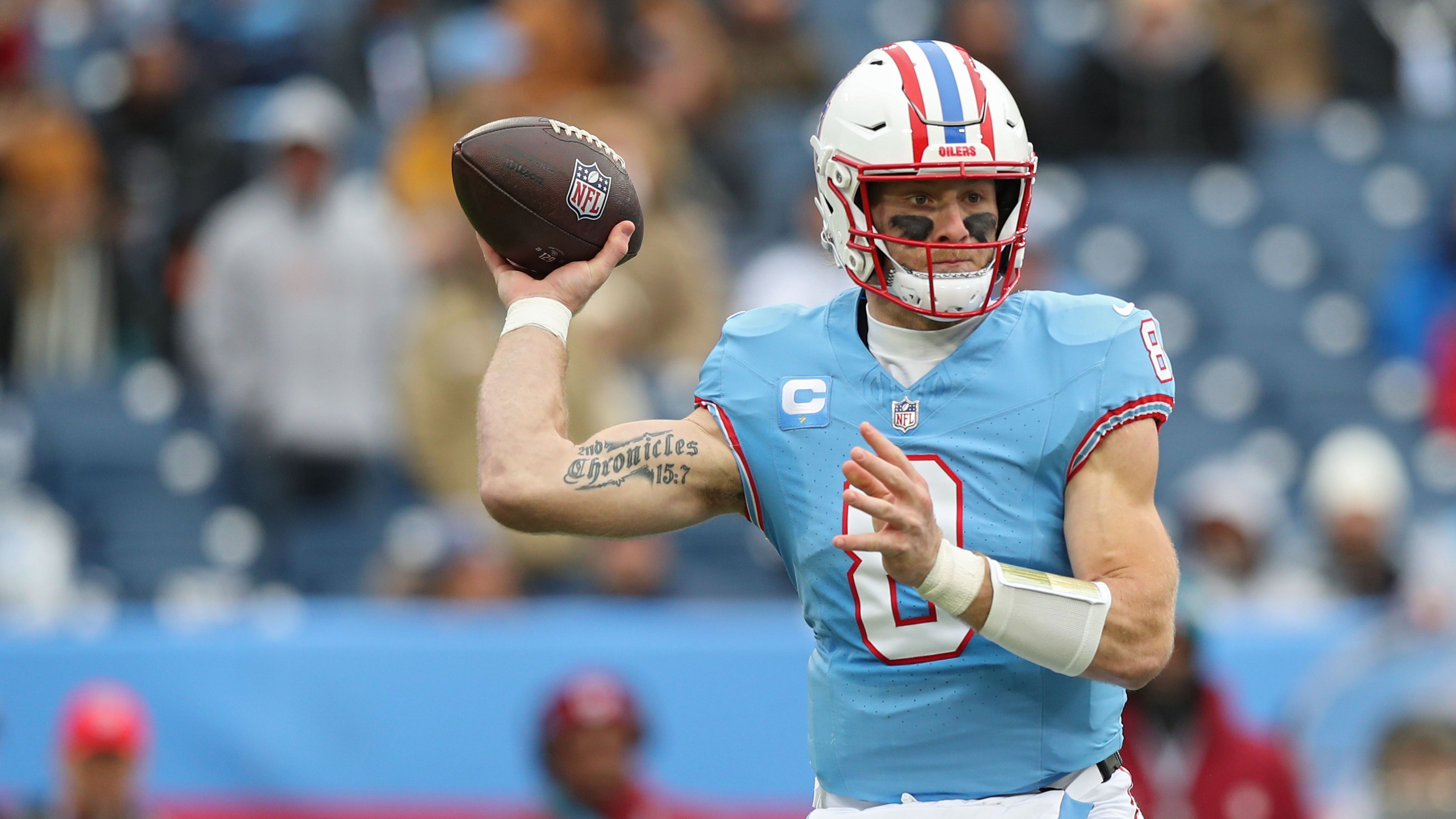 <strong>Will Levis (Tennessee Titans)</strong><br>Nachdem Levis 2024 noch als Starting Quarterback der Titans auflief, stehen seine Chancen aktuell schlecht. Tennessee wählte mit dem ersten Draft Pick 2025 Quarterback Cam Ward, der die Franchise in eine neue Richtung führen soll. Zudem fällt Levis nach einer Schulter-OP die gesamte Saison aus. Nach seiner schwachen letzten Spielzeit bleibt fraglich, ob er in der NFL noch einmal Fuß fassen kann.
