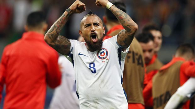 
                <strong>Arturo Vidal</strong><br>
                Der chilenische Abräumer Arturo Vidal hat es mit seiner Nationalmannschaft beim Confed Cup bis ins Endspiel gegen Deutschland geschafft und wird daher verspätet ins Training seines Arbeitgebers einsteigen.
              