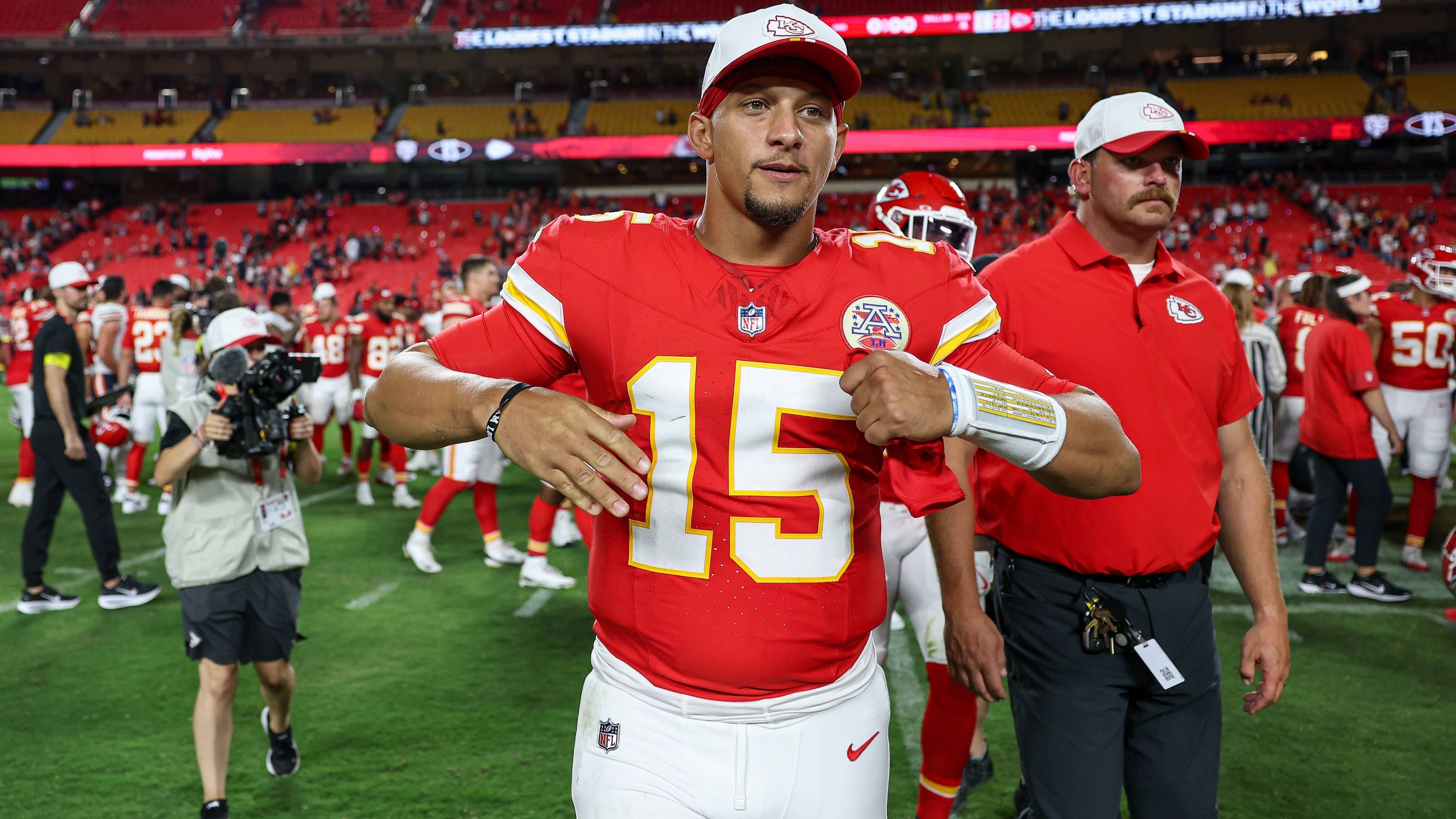 <strong>Platz 5: Patrick Mahomes (Kansas City Chiefs)</strong><br>- Position: Quarterback<br>- Platzierung letzte Saison: 4