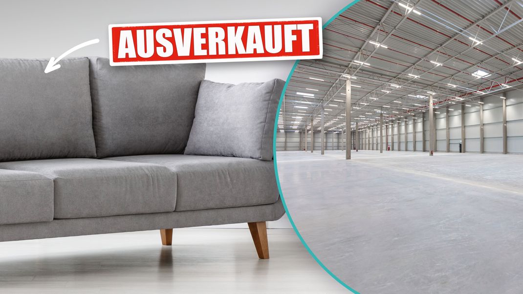 Alle Sofas ausverkauft! Großer Engpass wegen "Volles Haus!"