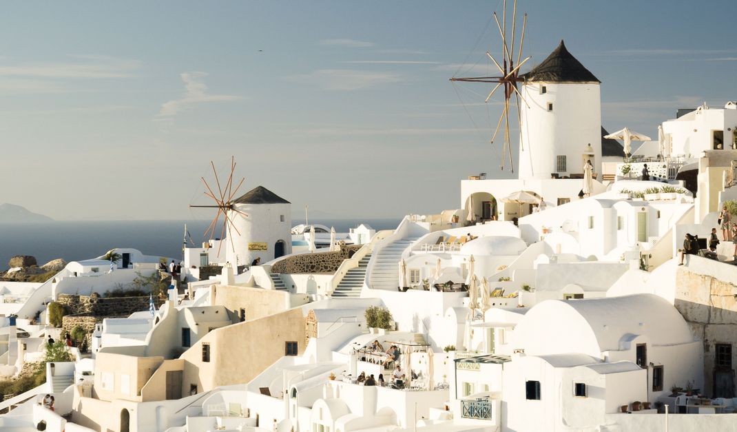 Zahlreiche Beben haben die griechische Insel Santorini erschüttert.