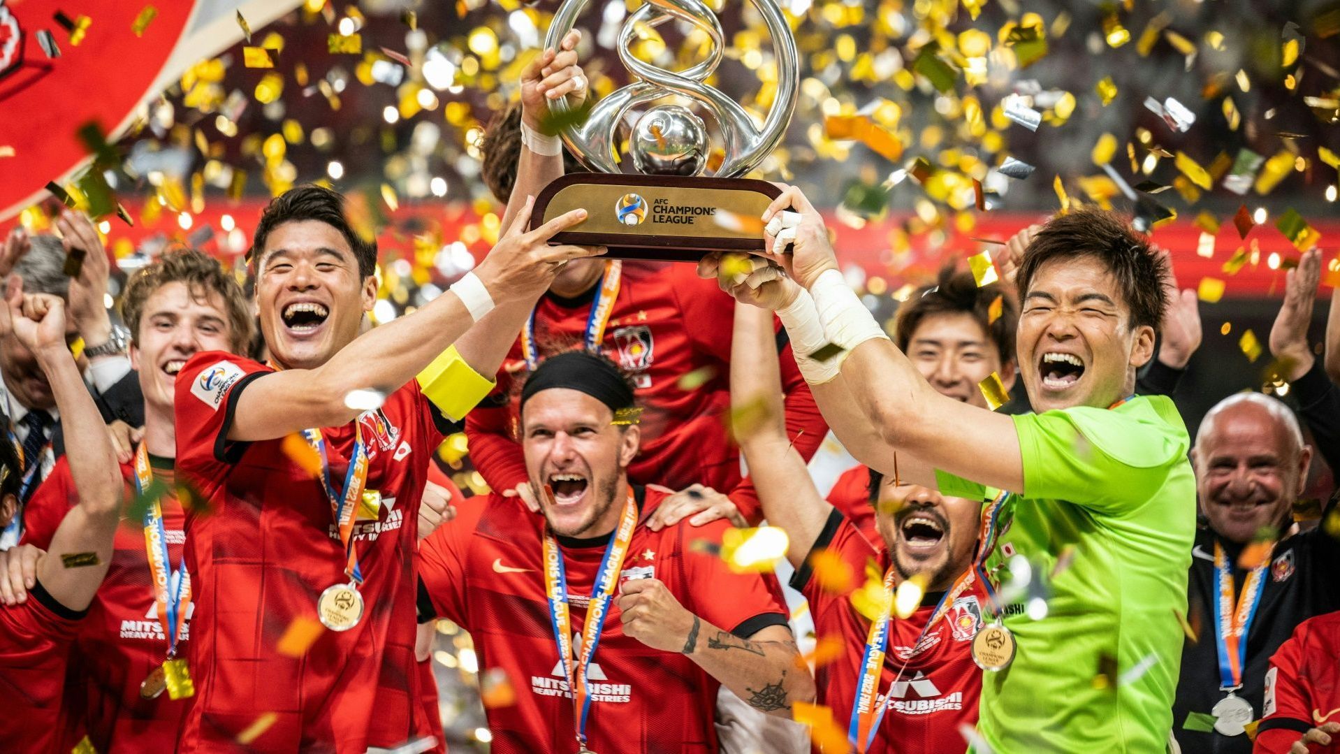 <strong>Urawa Red Diamons (Japan)</strong><br>Stars: Thiago (ST), Samuel Gustafson (DM), Shusaku Nishikawa (TW)<br>Qualifikationsgrund: Sieger der AFC Champions League 2022