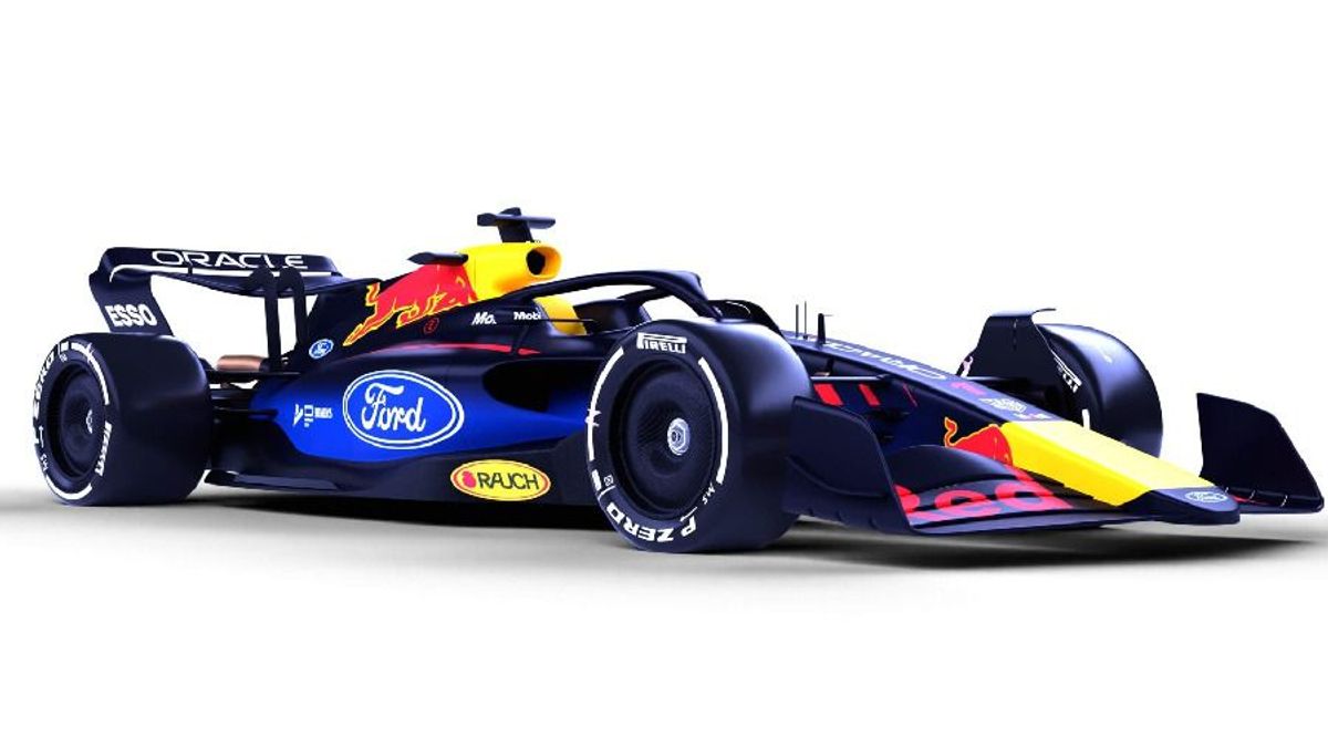 Fotomontage: So könnte der Red-Bull-Ford RB22 für 2026 aussehen
