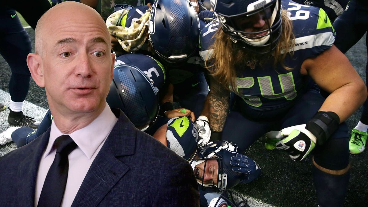 Jeff Bezos und Seattle Seahawks