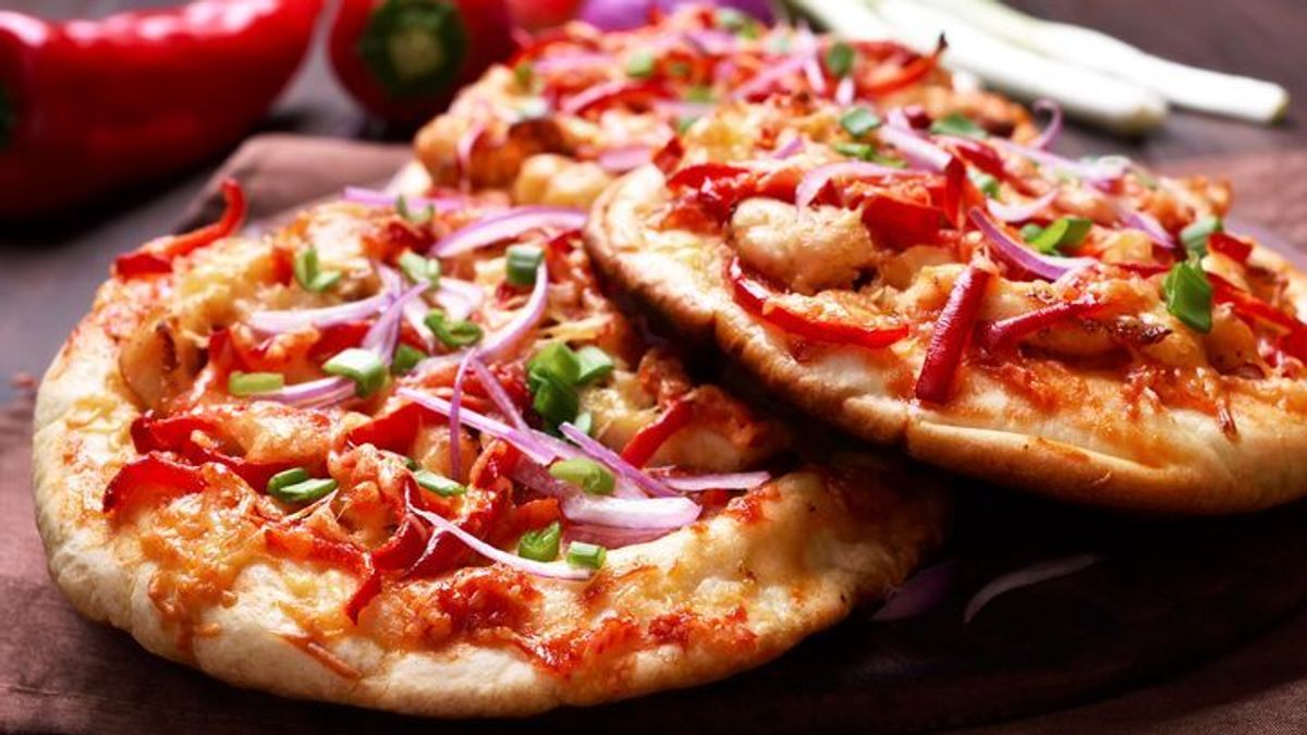 Naan-Pizza