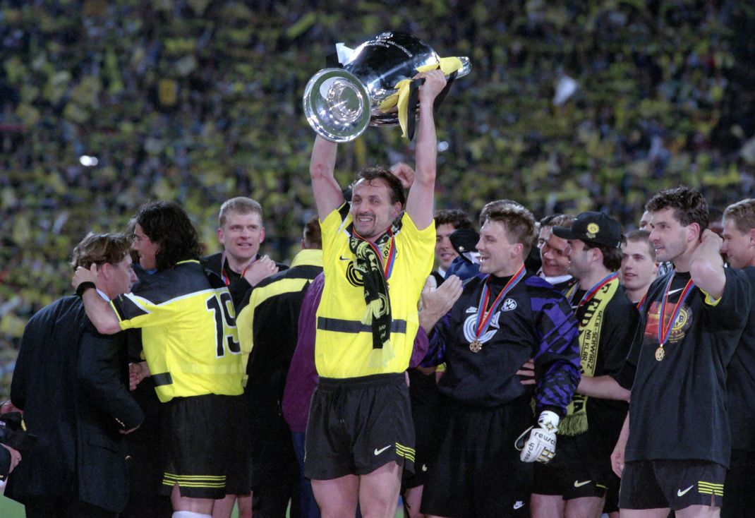 Jürgen Kohler gewann mit dem BVB 1997 in München die Champions League