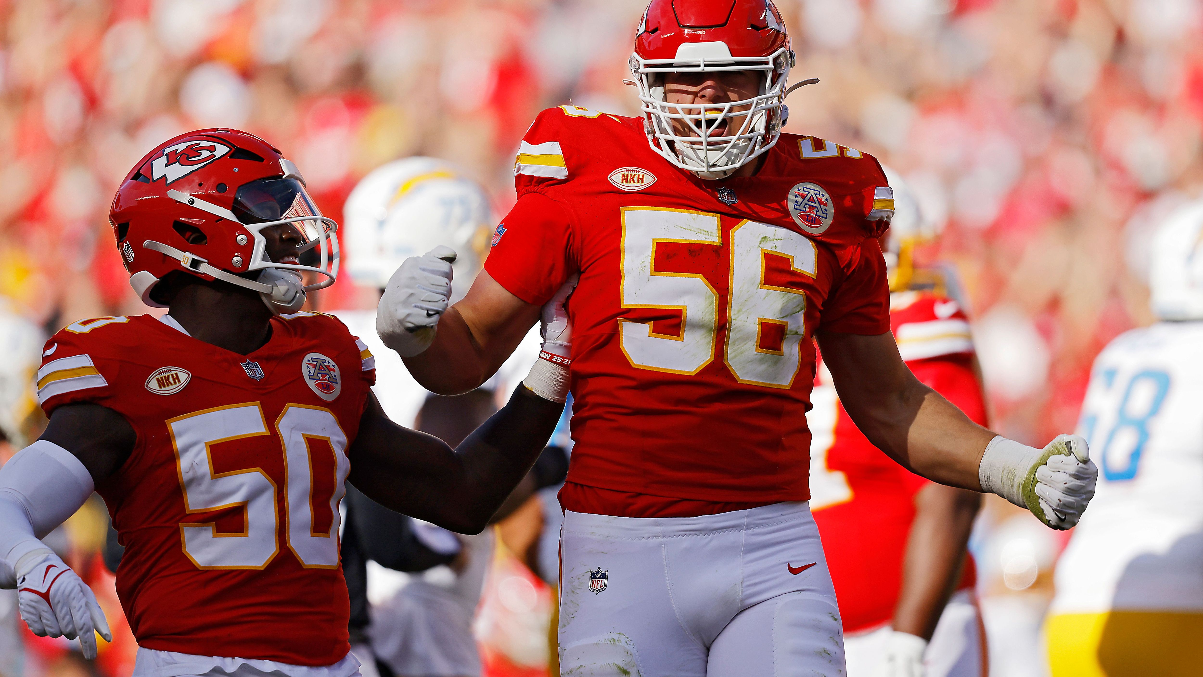 <strong>Platz 40: George Karlaftis (Kansas City Chiefs)</strong><br>- Rating: 81<br>- Position: Left Defensive End