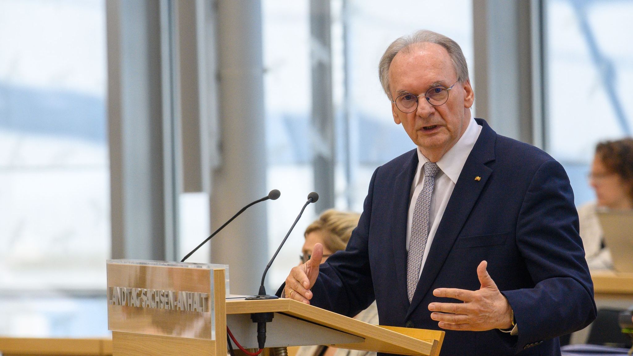 «Dies ist mein Heimatland, das werden sie nicht verhunzen», sagte Ministerpräsident Reiner Haseloff (CDU). (Archivbild)